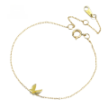 wholesale 9K Gold Japanese Style Jewelry Simple Butterfly Bracelet for Women, Summer Dongdaemun New Wholesale Accessories-0-5