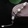 wholesale 925 Silver with Certificate Hetian Jade Jewelry Bracelet, Direct from Manufacturer, Vintage Style-0-2