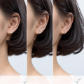 wholesale S925 Silver Ear Studs Women Japanese Style Minimalist Diamond-Encrusted Round Geometric Hollow-Out Ear Accessories E9707-0-2