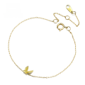 wholesale 9K Gold Japanese Style Jewelry Simple Butterfly Bracelet for Women, Summer Dongdaemun New Wholesale Accessories-0-0