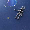 wholesale S925 Sterling Silver Nalan Women's Korean Fashion Retro Robot Personality Minimalist Collarbone Pendant D5767-0-3