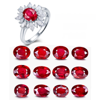 wholesale 18K gold African premium ruby heart jewelry ring, natural unheated, customizable with provided images or samples-deposit