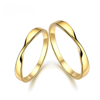 wholesale Silver classic Möbius ring minimalist fashion couple rings for students wholesale from manufacturers-Women's (clearance products, no returns or exchanges unless there is a quality issue, please do not order) >HK12