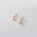 wholesale S925 Silver Ear Studs Women Korean Style Small Fresh Pearl Earrings Simple and Elegant for Pierced Ears Dainty and Delicate G3079-0-19