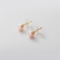 wholesale S925 Silver Ear Studs Women Korean Style Small Fresh Pearl Earrings Simple and Elegant for Pierced Ears Dainty and Delicate G3079-0-16