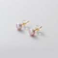 wholesale S925 Silver Ear Studs Women Korean Style Small Fresh Pearl Earrings Simple and Elegant for Pierced Ears Dainty and Delicate G3079-0-28
