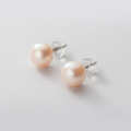wholesale S925 Silver Ear Studs Women Korean Style Small Fresh Pearl Earrings Simple and Elegant for Pierced Ears Dainty and Delicate G3079-0-23