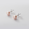 wholesale S925 Silver Ear Studs Women Korean Style Small Fresh Pearl Earrings Simple and Elegant for Pierced Ears Dainty and Delicate G3079-0-29