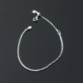 wholesale S925 Sterling Silver Temperament Full Starry Sky Bracelet for Women, Fashion Korean Style Star Chain with Adjustable Bead Accessory S3878-0-3