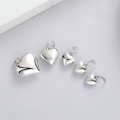 wholesale S925 Sterling Silver Heart Pendant Necklace Accessories Simple Jewelry for Women Direct from Manufacturer-0-0