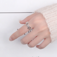 wholesale S925 Sterling Silver Crown Necklace for Women Short Couple Pendant Collarbone Chain Minimalist Gift Wholesale Accessories-YL085/approx. 6.4g 925 silver