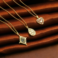 wholesale S925 Sterling Silver Long Pendant Letter Hook Collarbone Chain Fashion Korean Dongdaemun New Hip-hop Accessory-YP005 B Approx. 2.8g S925 sterling silver