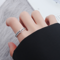 wholesale S925 silver small square chain bracelet for women, elegant Korean-style petite beaded bracelet accessory S3871-0-3
