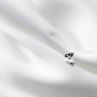 wholesale 925 Sterling Silver with certificate wholesale vintage Chinese-style Hanfu jade necklace, Fu Pouch-925 Silver Lucky Bag 10*14mm White Jade Silver Pendant (without chain) 925 Silver