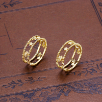 wholesale Sterling Silver Small and Elegant Line X Letter Earrings Korean Style Cross Student Minimalist Earrings G6867-S925 Silver Earrings Silver 925 Silver