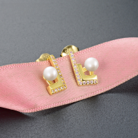 wholesale 925 Sterling Silver New Star Pearl Versatile Necklace Minimalist Ins Trend Retro Short Style Pure Silver Collarbone Chain-YL099/approx. 12.2g 925 silver