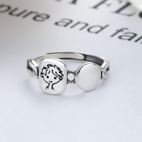 wholesale 9K Gold New Trendy Niche Design Ocean World White Crystal Shell Earrings, Simple and Versatile-White crystal shell earrings 9K