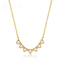 wholesale S925 Sterling Silver Korean-style Zircon Diamond Geometric Earrings Japanese-inspired Luxury Women's Stud Earrings Direct from Manufacturer-Stud Earrings with Plastic Earplugs 925 Silver