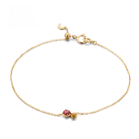 wholesale Pure Silver Cute Style Dreamy Unicorn Natural Sky Blue Topaz Bracelet Korean Style String Bracelet Internet Famous-Sky Blue Topaz &gt; 925 Silver