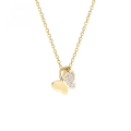 wholesale Metal material minimalist versatilestyle 9K butterfly collarbone chain new trendy Japanese style light luxurynecklace women fashion-0-0