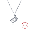 wholesale S925 Sterling Silver Y-Shaped Colored Zircon Pendant Necklace for Women Direct from Manufacturer Wholesale-0-11