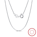 wholesale S925 Sterling Silver Cloud-Pull Jewelry Bamboo Chain 07mm Simple and Versatile Plain Naked Chain-0-0