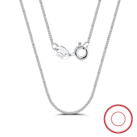 wholesale S925 Sterling Silver Jewelry, White Gold Bead Chain 12mm, Plain Chain Matching Chain Collarbone Chain Manufacturer-Silver 1.2 light bead necklace, 40CM long, weighing about 1.72g 925 silver