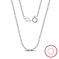 wholesale S925 Sterling Silver Cloud-Pull Jewelry Necklace, 30-Piece Flash O Plain Chain 12mm, Minimalist Matching Chain, Bare Chain, Plain Chain Factory-Flash O chain electric 14K gold total length including buckle: 40+5CM Approximate weight: 0.85g 925 silver