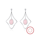 wholesale S925 sterling silver gold-plated ultra-sparkling zirconia drop earrings, manufacturer wholesale-0-110