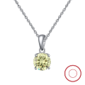 wholesale S925 Sterling Silver Jewelry, Zodiac Birthstone Round Cubic Zirconia Pendant Necklace, Cross-border Best-seller Direct from Manufacturer-0-12