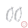 wholesale S925 sterling silver gold-plated ultra-sparkling zirconia drop earrings, manufacturer wholesale-0-113