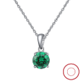 wholesale S925 Sterling Silver Jewelry, Zodiac Birthstone Round Cubic Zirconia Pendant Necklace, Cross-border Best-seller Direct from Manufacturer-0-9