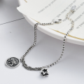 wholesale S925 Sterling Silver Korean New Edition Small Elephant Bracelet for Women, Fashion Minimalist Versatile Little Elephant Smiley Face Ins Style Women's Bracelet-0-0