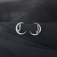 wholesale Sterling Silver Minimalist Niche Handmade Thai Silver Craft Vintage-inspired Heart Letter Pendant Necklace for Girlfriend-YL127/approx. 10.8g 925 silver