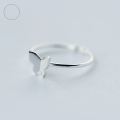 wholesale 925 Silver Ring for Women Single Row Diamond Ring Miss You Pinky Ring Knuckle Ring Micro Paved Diamond Ring J0025-0-2