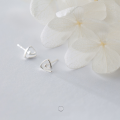 wholesale S925 Silver Earrings Women Fashion Korean Style Triangle Studs Simple Geometric Hoop Earrings E4941-0-0