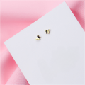 wholesale S925 silver earrings for women, sweet butterfly earrings, cute, petite, elegant, trendy, fashionable small animal jewelry E6015-0-2