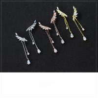 wholesale Metal S925, Korean-style minimalist cross chain short necklace, fashionable silver jewelry accessories for men and women, factory wholesale-30 Car Cross + Extension Chain Water Drop Brand [S925 Silver]