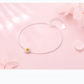 wholesale S925 Silver Bracelet for Women Korean Style Fashion Small Daisy Bracelet Elegant and Lovely Lady's Accessory S2631-0-1