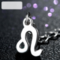 wholesale 925 Sterling Silver Small Pendant Tag, Twelve Zodiac Signs DIY Accessories Bracelet Necklace Extension Chain End Tag, Sold Separately (No Single Orders)-0-7