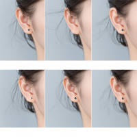 wholesale S925 silver owl stud earrings for women, fashionable cute cartoon zircon small animal earrings, new silver jewelry-Owl earrings-[Not with Tremella plug]