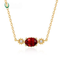 wholesale Sterling Silver New Meow Star Cat Pendant Necklace for Women with Pink Crystal, Fashionable and Versatile Trendy Accessory-[Pendant] Without chain 925 silver