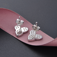 wholesale S925 silver ear thread minimalist light bead earrings cute small gold silver ball bean ear chain earrings E5291-S925 Tremella Thread-Gold 3.5CM>925 Silver