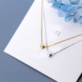 wholesale S925 Silver Necklace Pendant Women Korean Style Sweet Heart Pendant Elegant and Cute Mini Collarbone Chain Women D4927-0-1