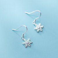 wholesale S925 silver ear clips, women's Korean style forest-inspired fresh bamboo joint earrings, sweet and elegant ear hoops, ear accessories G0415-S925 Silver Earrings>925 Silver