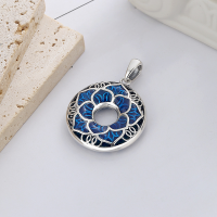 wholesale S925 Sterling Silver Korean-style Geometric Sphere Connected Small Hoop Minimalist Geometric Versatile Earrings-YFR181M/approx. 2.9g 925 silver