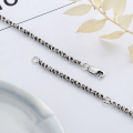 wholesale S925 Sterling Silver Retro Distressed Interwoven Twist Chain Versatile for DIY Matching Collarbone Necklace and Sweater Pendant-0-3