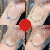 wholesale 925 Sterling Silver Starfish Zircon Earrings, Simple Fashion Versatile Earrings, Cross-border Direct from Manufacturer-Platinum, 0.76g,  925 silver