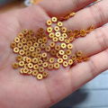 wholesale S925 gold-plated diamond spacer bracelet bead DIY handmade accessory semi-finished new style-0-14