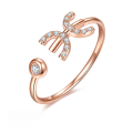 wholesale Rose gold, S925 sterling silver with moissanite fashion personality zodiac constellation rings for couples-0-16